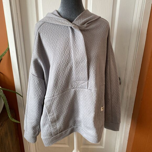 Tops - LIV Outdoor Hoodie Women’s Size XL Gray Pullover Snap Button